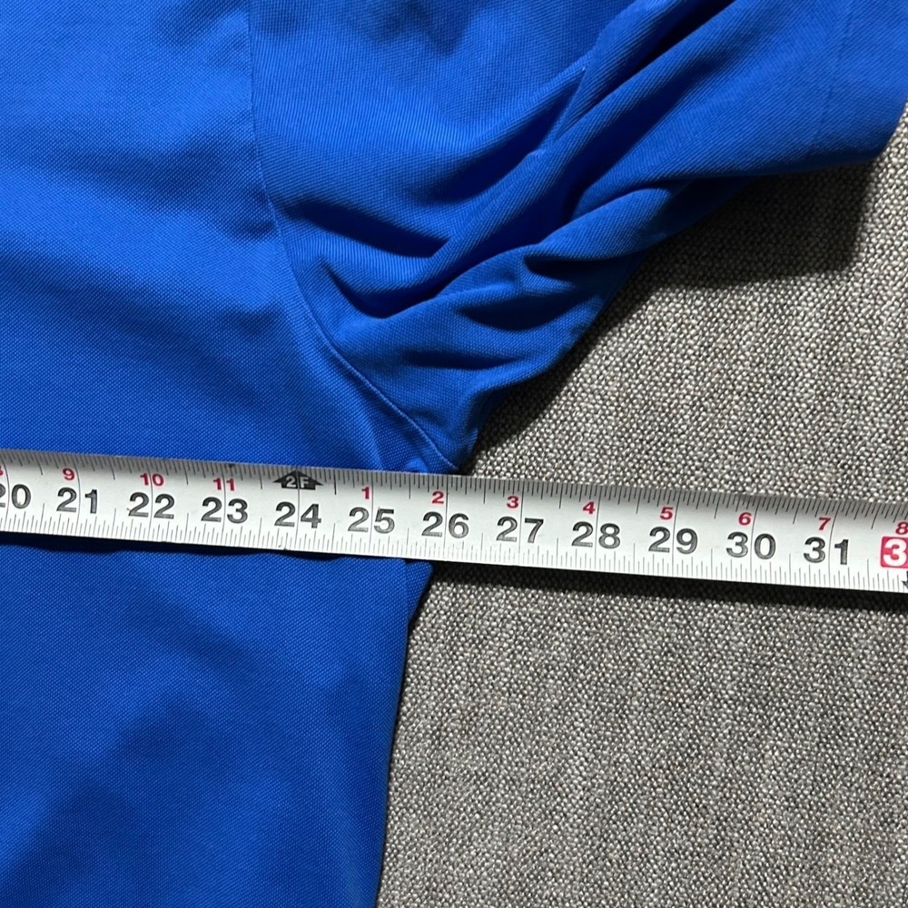 Polo Golf Ralph Lauren Polo Shirt Mens XL Blue Pima Cotton Tipped Collar Pony - Picture 4 of 5